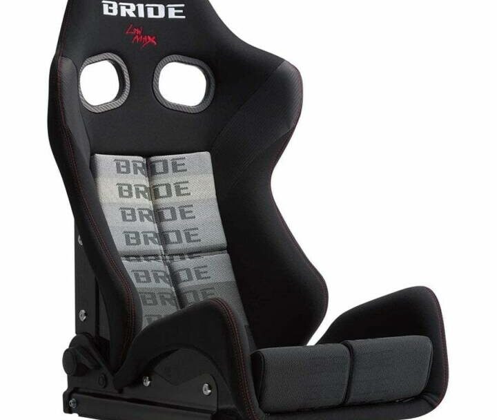 Bride Japan GIAS III - Silver FRP Back - Low Cushion Gradient - Low Max Reclining