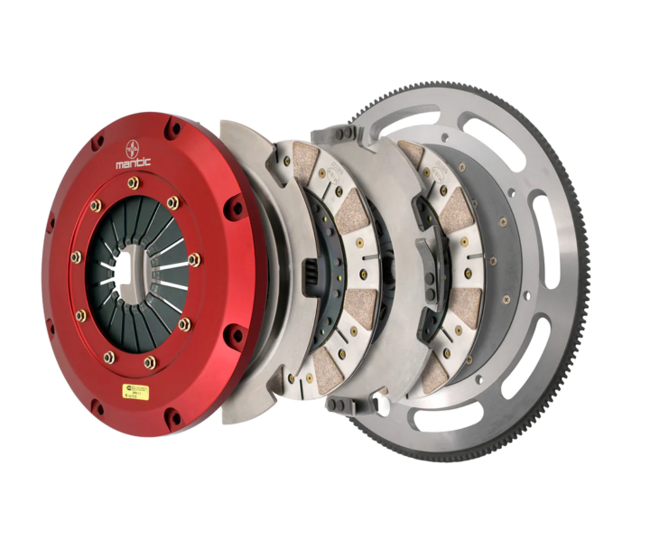 Mantic Clutch USA 2005-2013 Chevrolet Corvette Aluminum Flywheel Ceremetallic Twin Disc Clutch