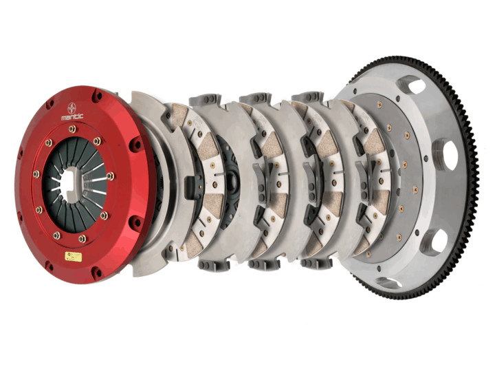 Mantic Clutch USA 2008-2022 Dodge Challenger Hemi Ceremetallic Quad Disc Clutch