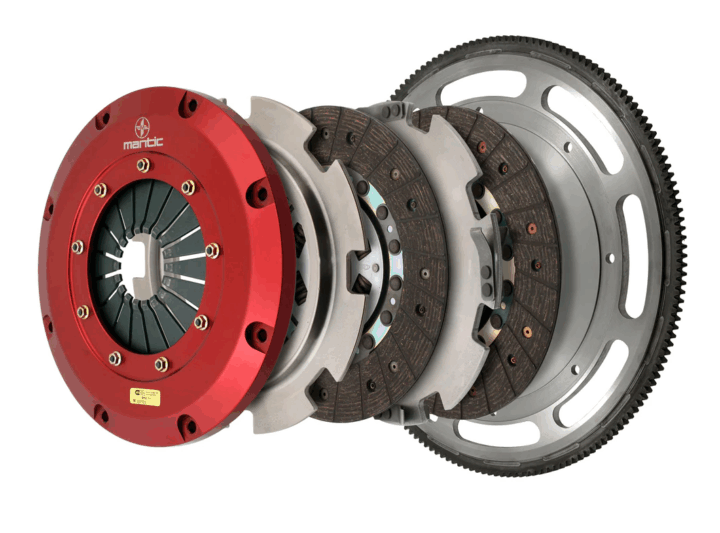 Mantic Clutch USA 2011-2017 Ford Mustang GT Organic Twin Disc Clutch