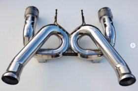 Unobtainium 2017-2023 McLaren 720s X-Pipe Exhaust - Image 1