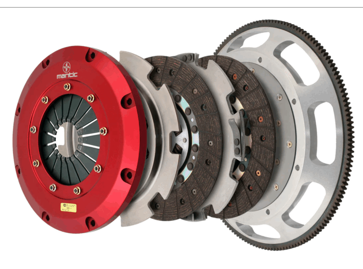 Mantic Clutch USA 2016-2020 Ford Mustang Shelby GT350 Organic Twin Disc Clutch (White Box)