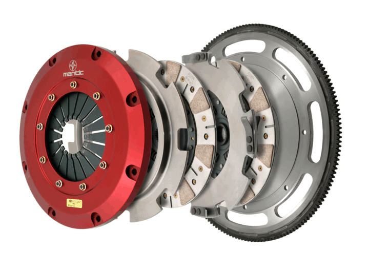 Mantic Clutch USA 2011-2017 Ford Mustang GT T56 Swap Ceremetallic Twin Disc Clutch