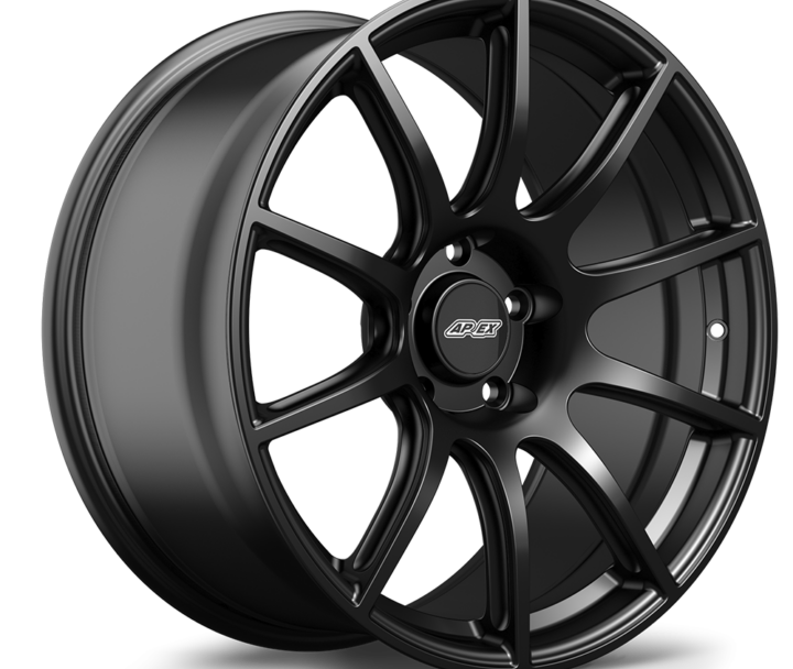 APEX Wheels 2015-2022 Ford Mustang S550 19x11" ET26 Satin Black SM-10 Wheel
