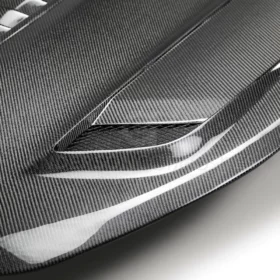 Anderson Composites 2016-2023 Chevrolet Camaro SS Type T2 Double Sided Carbon Fiber Hood - Image 2