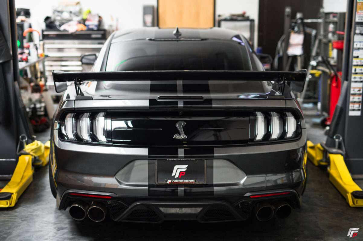 FFP 20152023 Ford Mustang GT500 Carbon Fiber Track Pack Rear Wing