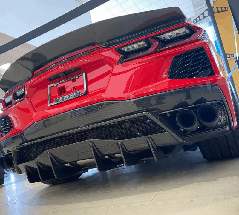 Aimgain 2020-2025 Chevrolet Corvette C8 Rear Diffuser