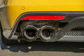 FFP Mustang EcoBoost/GT Premium Package GT350 Style Matte Black Rear Diffuser with Quad Tips for Mustang GT - Image 2