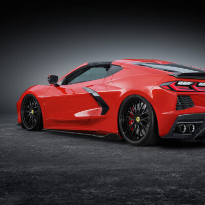 Aimgain 2020-2025 Chevrolet Corvette C8 GT Side Skirts - Carbon Fiber