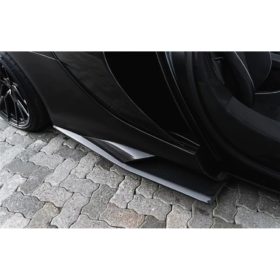 DarwinPro Aerodynamics DarwinPro 650s BKSS Style Carbon Fiber Side Skirts for McLaren 650S