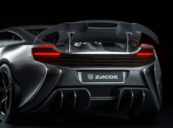 Zacoe 2011-2014 McLaren MP4-12C Carbon Fiber Rear Spoiler