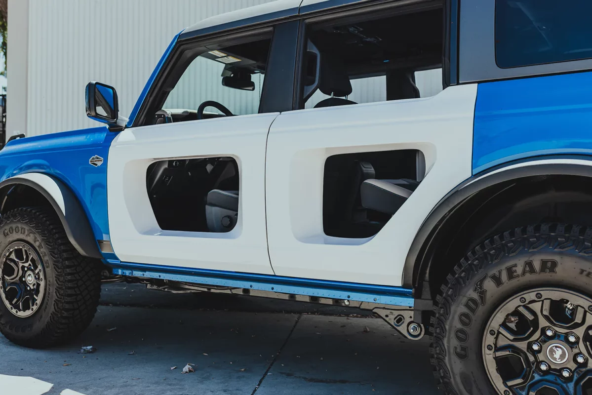 Anderson Composites 2021-2022 Ford Bronco 4-Door Fiberglass Halo Doors - Rear