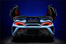 DarwinPro Aerodynamics DarwinPro 570s BKSS Style Carbon Fiber Rear Body Kit for McLaren 570S - Image 2