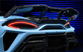 DarwinPro Aerodynamics DarwinPro 570s BKSS Style Carbon Fiber Rear Body Kit for McLaren 570S - Image 4