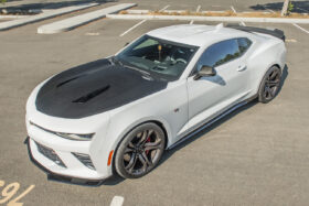 EOS 2016-2022 Chevrolet Camaro RS / SS Glossy Black 1LE Style Refresh Side Skirts - Image 1