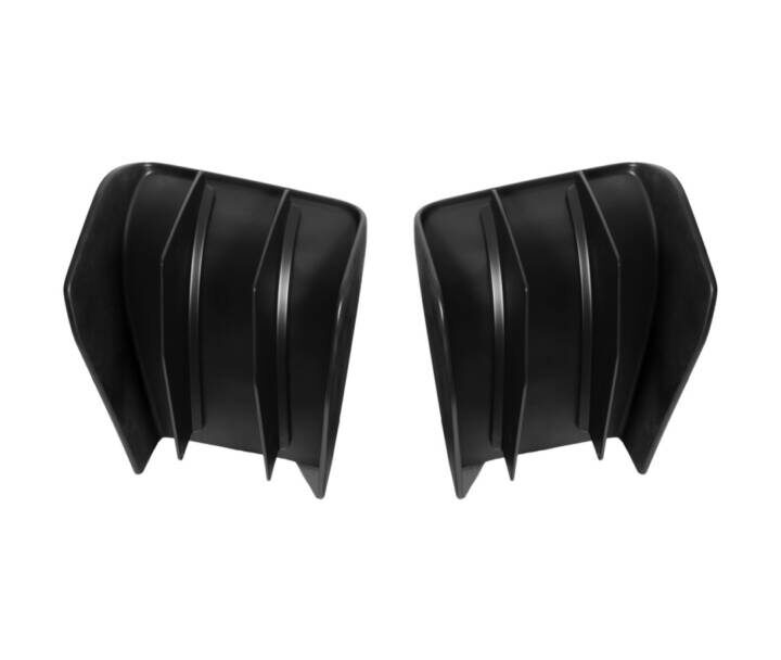 EOS 2014-2019 Chevrolet Corvette C7 Matte Black Add On Rear Bumper Diffuser