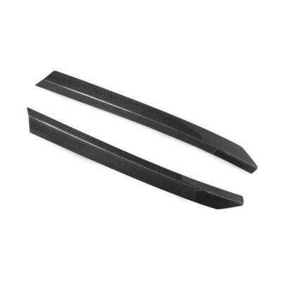 EOS 2020-2024 Chevrolet Corvette C8 Carbon Fiber High Wing Spoiler Add-On Wickers