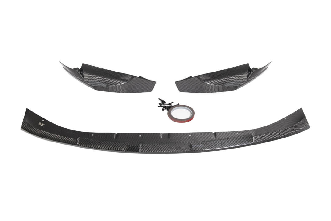 EOS 2021-2022 BMW G82 M4 Carbon Fiber Front Splitter Lip & Side Skirts - Image 6