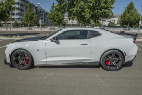 EOS 2016-2022 Chevrolet Camaro RS / SS Matte Black 1LE Style Refresh Side Skirts - Image 2