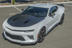 EOS 2016-2022 Chevrolet Camaro RS / SS Matte Black 1LE Style Refresh Side Skirts - Image 1