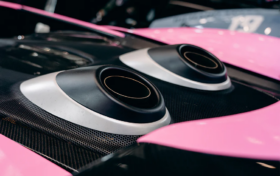 DarwinPro Aerodynamics DarwinPro 540c 600LT-Style Partial Carbon Fiber Rear Body Kit for McLaren 570S - Image 4
