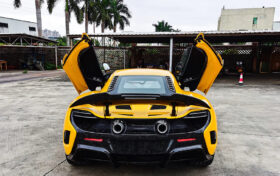 DarwinPro Aerodynamics DarwinPro 650s 675LT Style Carbon Fiber Rear Body Kit for McLaren 650S - Image 3