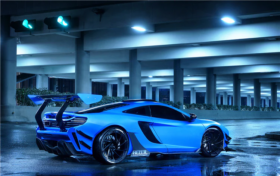 DarwinPro Aerodynamics DarwinPro MP4-12C Rebel Performance Style Partial Carbon Fiber Full Body Kit for McLaren MP4-12C -