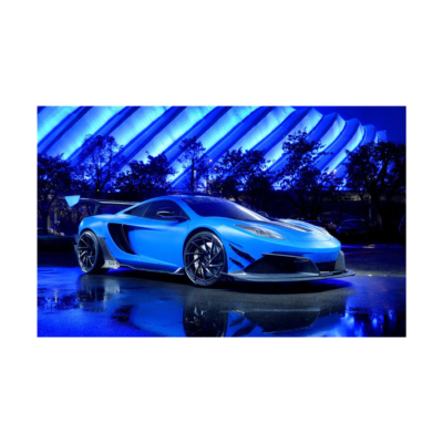 DarwinPro 2011-2014 McLaren MP4-12C Rebel Performance Style Partial Carbon Fiber Full Body Kit