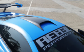 DarwinPro Aerodynamics DarwinPro 650s BKSS Carbon Fiber Roof Scoop for McLaren 650S - Image 2