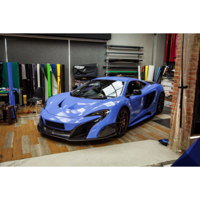DarwinPro 2011-2014 McLaren MP4-12C 675LT Style Partial Carbon Fiber Front Bumper And Fender