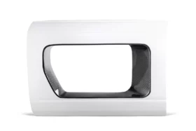 Anderson Composites 2021-2022 Ford Bronco 4-Door Fiberglass Halo Doors with Carbon Fiber Inserts - Front - Image 1