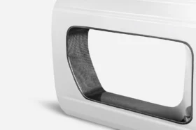 Anderson Composites 2021-2022 Ford Bronco 4-Door Fiberglass Halo Doors with Carbon Fiber Inserts - Front - Image 3