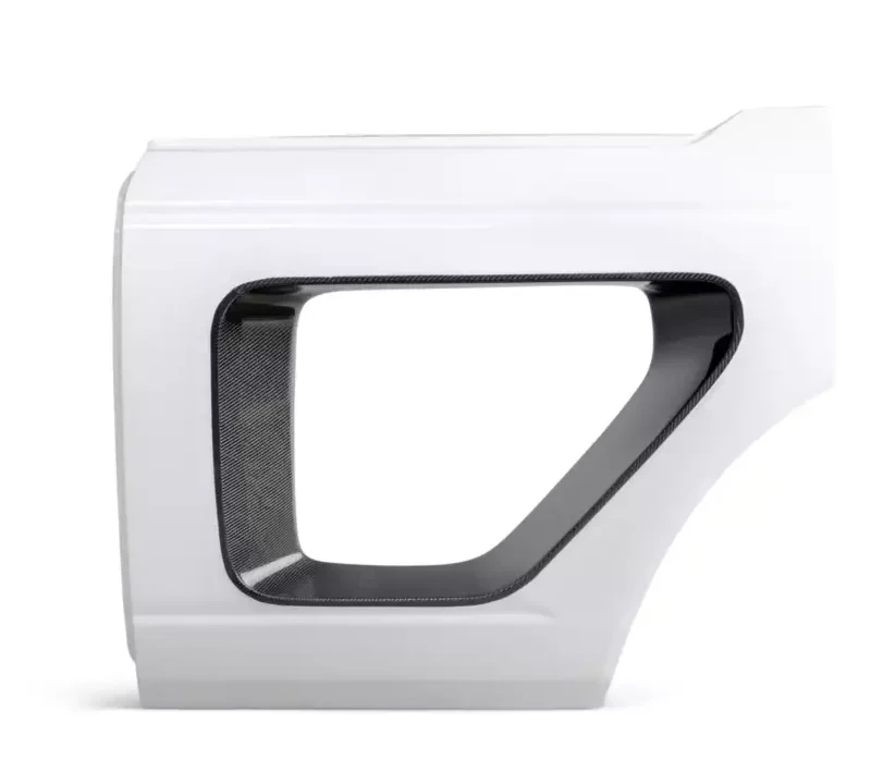 Anderson Composites 2021-2022 Ford Bronco 4-Door Fiberglass Halo Doors with Carbon Fiber Inserts - Rear