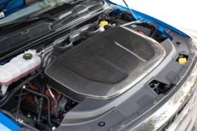 Anderson Composites 2021-2024 Ram 1500 TRX Carbon Fiber Engine Cover - Image 1