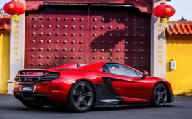 DarwinPro Aerodynamics DarwinPro MP4-12C Carbon Fiber Side Intake Blades for McLaren MP4-12C - Image 4
