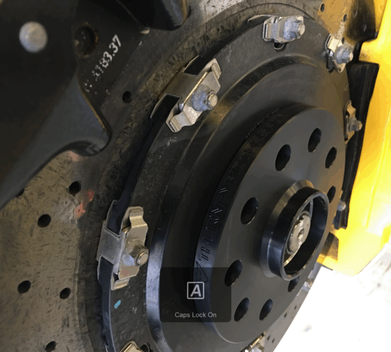 Thorney Motorsports 2018-2023 McLaren 720S Wheel Spacers - Black (Includes 4)