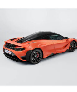Genuine McLaren 2021-2022 McLaren 765LT Gloss Carbon Fiber Rear Side Bumper Blades