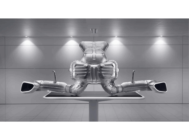 Genuine McLaren 2015-2021 McLaren 570S/570GT/540C MSO Exhaust for Sport Series