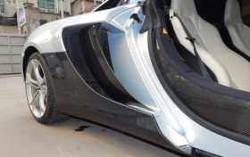 DarwinPro Aerodynamics DarwinPro MP4-12C Carbon Fiber Side Skirts for McLaren MP4-12C - Image 2
