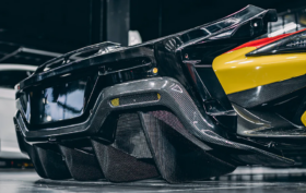 DarwinPro Aerodynamics DarwinPro 540c 600LT-Style Partial Carbon Fiber Rear Body Kit for McLaren 570S - Image 5