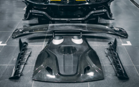 DarwinPro Aerodynamics DarwinPro 540c 600LT-Style Partial Carbon Fiber Rear Body Kit for McLaren 570S - Image 6