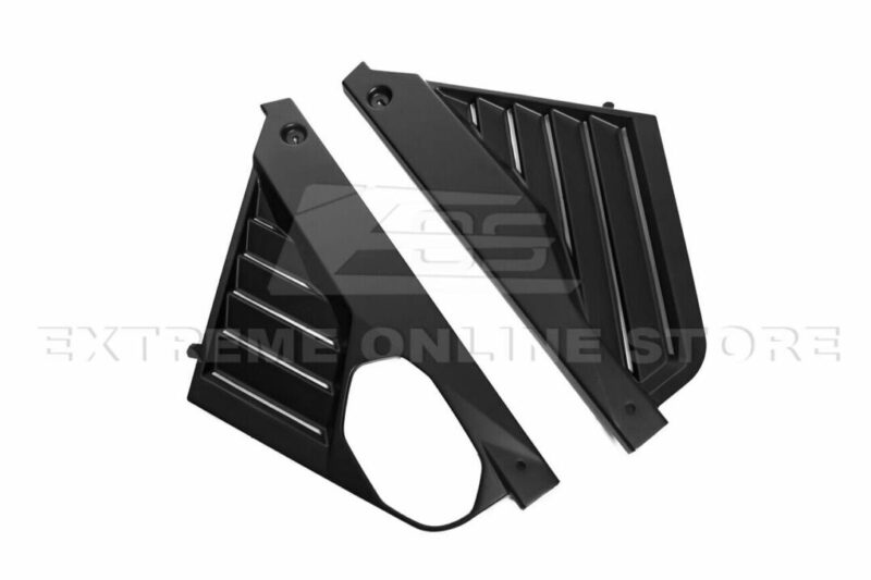 EOS 2020-2024 Chevrolet Corvette C8 Matte Black Engine Bay Panel Covers