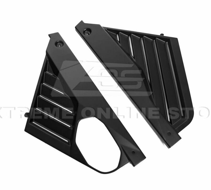 EOS 2020-2024 Chevrolet Corvette C8 Matte Black Engine Bay Panel Covers