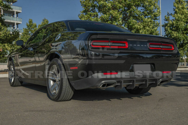 EOS 2015-2023 Dodge Challenger | SRT Style Matte Black Rear Diffuser