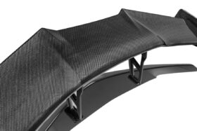 EOS 2014-2019 Chevrolet Corvette C7 Stingray ZR1 ZTK Conversion Rear Spoiler High Wing - Carbon Fiber - Image 2