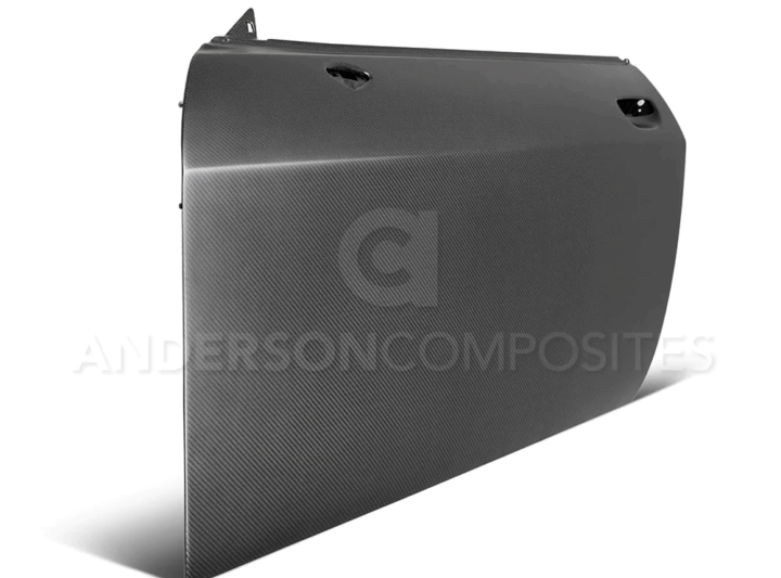 Anderson Composites 2015-2022 Dodge Challenger Dry Carbon Fiber Doors (Pair)