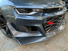 Anderson Composites 2017-2021 Chevrolet Camaro ZL1 1LE Carbon Fiber Front Bumper Air Duct Bezels (Pair) - Image 2