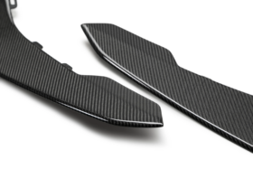 Anderson Composites 2017-2021 Chevrolet Camaro ZL1 1LE Carbon Fiber Front Bumper Canards (Dive Planes) - Image 6