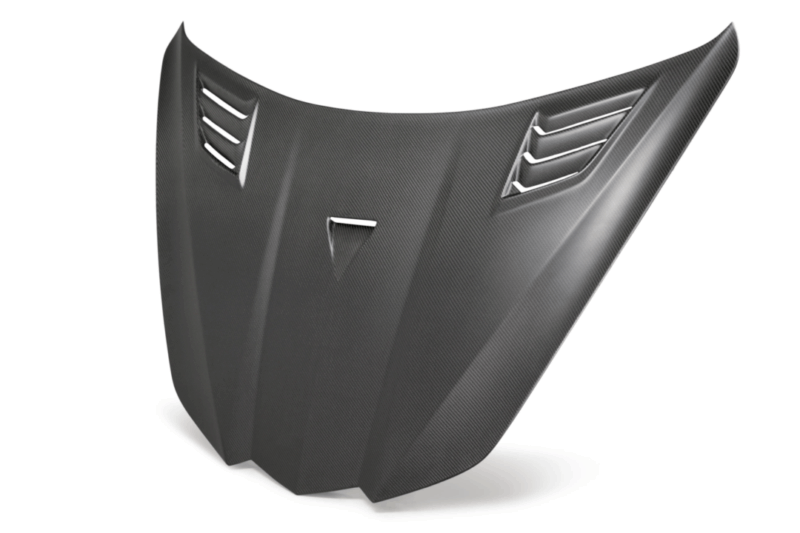Anderson Composites 2020-2024 Chevrolet Corvette C8 Stingray Type-GT Dry Carbon Fiber Front Hood