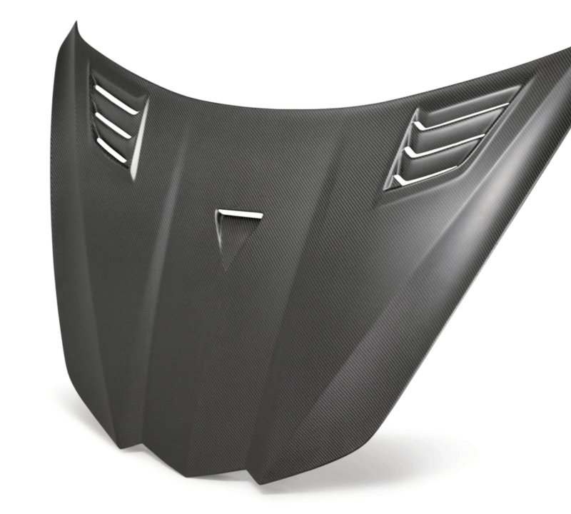 Anderson Composites 2020-2024 Chevrolet Corvette C8 Stingray Type-GT Dry Carbon Fiber Front Hood